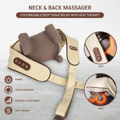 FIRSTHEALTH deep tissue kneading nodes targeting stiff shoulders