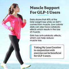 Fit & Lean Creatine Women lifestyle shot complements an active routine.