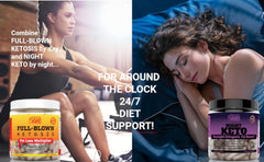 FIT FARM USA Clean+Lean Night Keto in-use nighttime scene