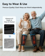 FIT KING 20-minute auto-off promotes safe sessions.