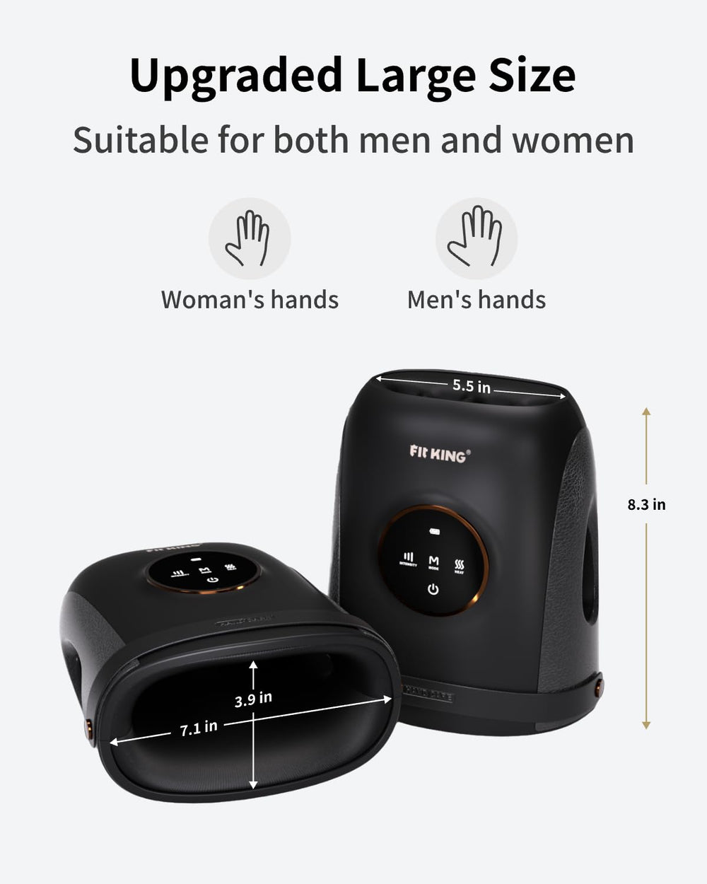 FIT KING massager at home for relaxing hands after chores