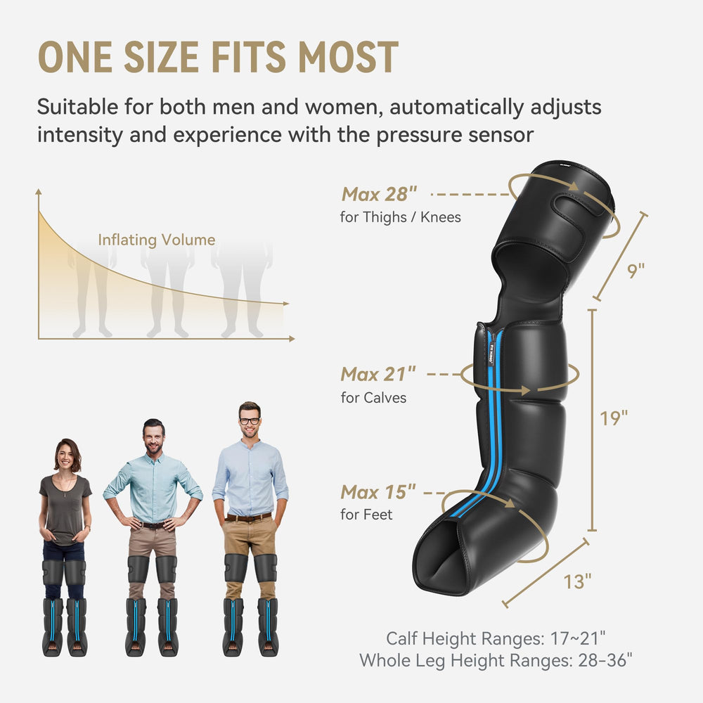 FIT KING zipper design makes putting on and off simple for all users.