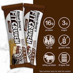 Fit Crunch Snack Size Cross-section highlights the soft cake center.