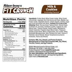 Fit Crunch Snack Size Six-Layer Baked Core reveals the chewy, layered texture.