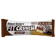 FITCRUNCH box display featuring stackable bars for countertop visibility