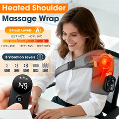 Five vibration modes across four motors provide broad massage coverage.