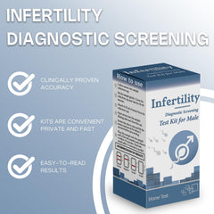 FitEval male fertility test kit unboxing demonstrates simple setup at home.