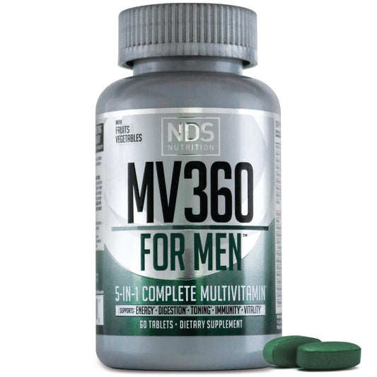 FitLife MV360 bottle shows tablets for daily energy and overall wellness