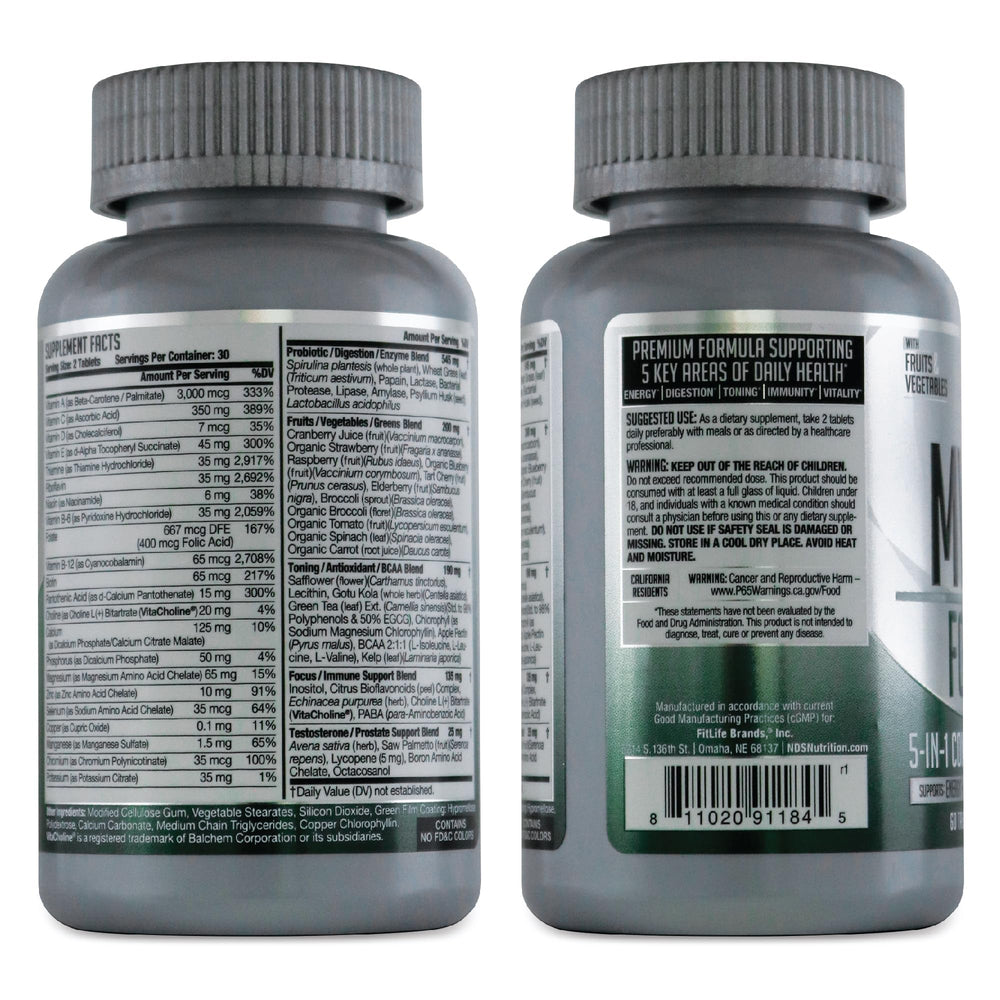 MV360 packaging and label detail for transparency and trust