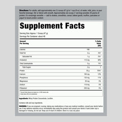 Fitness Labs Whey Protein Powder Unflavored scooping confirms easy portioning.
