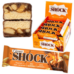 FitnesSHOCK 12-bar pack highlights convenient, on-the-go protein snack