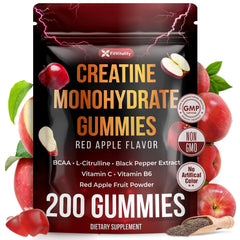 FitVitality Creatine Gummies bottle front for daily wellness