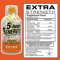 Five-hour ENERGY Birthday Cake shot 24-pack display for bulk on-the-go energy.