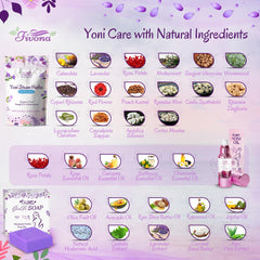 Fivona Yoni Care Kit Herbal Bar Soap designed for sensitive areas