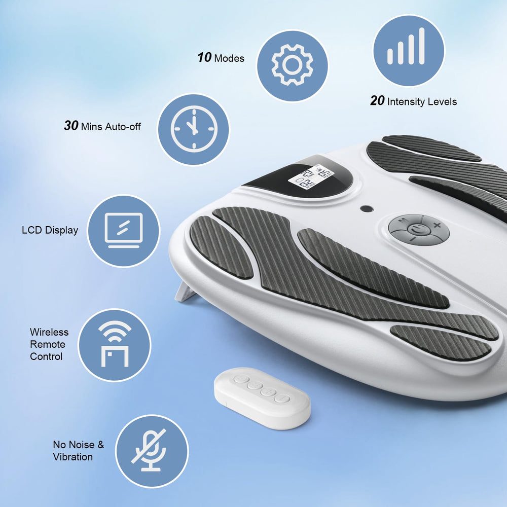 F FIWENE foot massager ergonomic base providing stable support