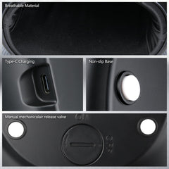 F FIWENE cordless rechargeable massager for multiple sessions