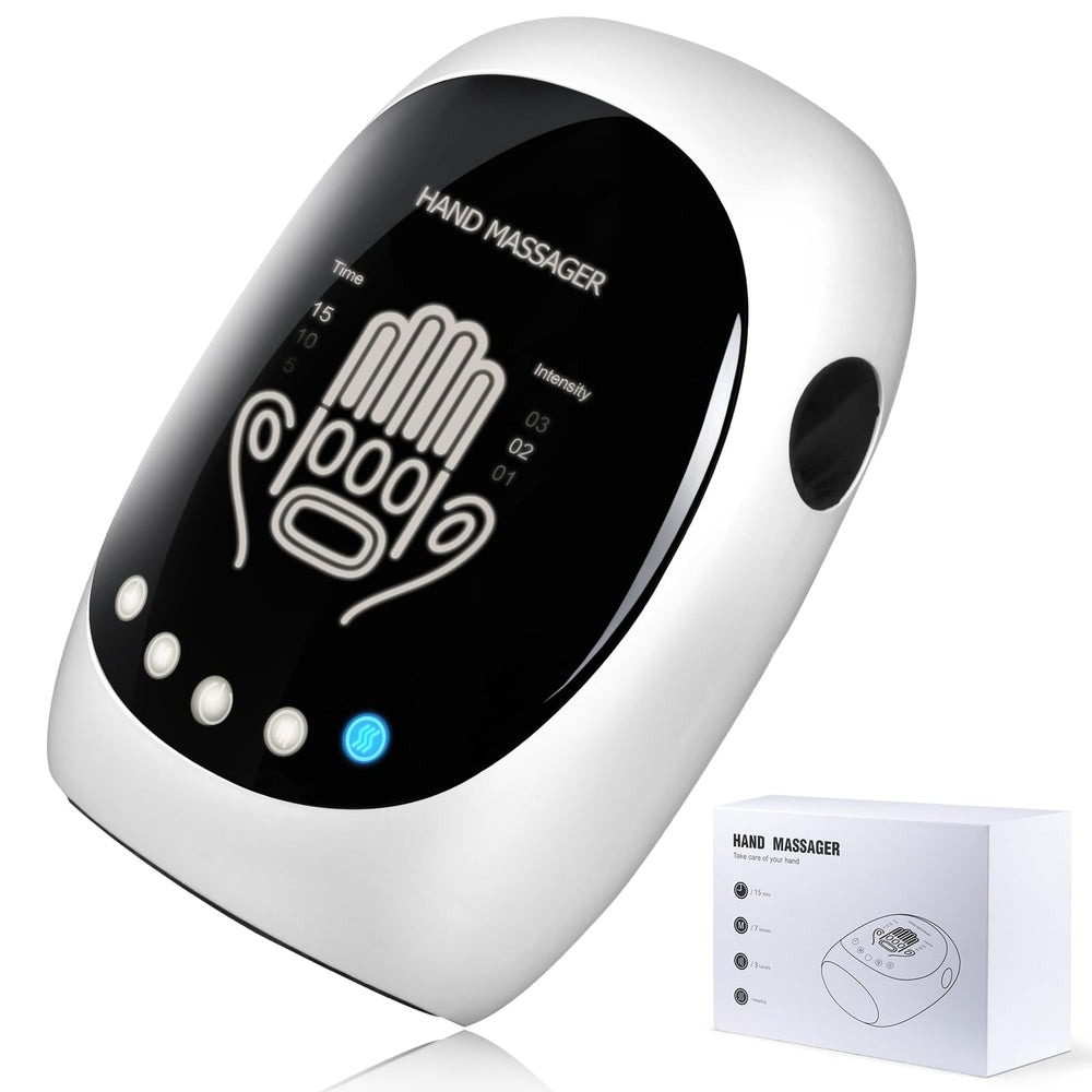 F FIWENE hand massager with heat therapy soothes tense fingers after typing