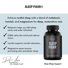 Fixxr Sleep Support capsules ready for nightly use.