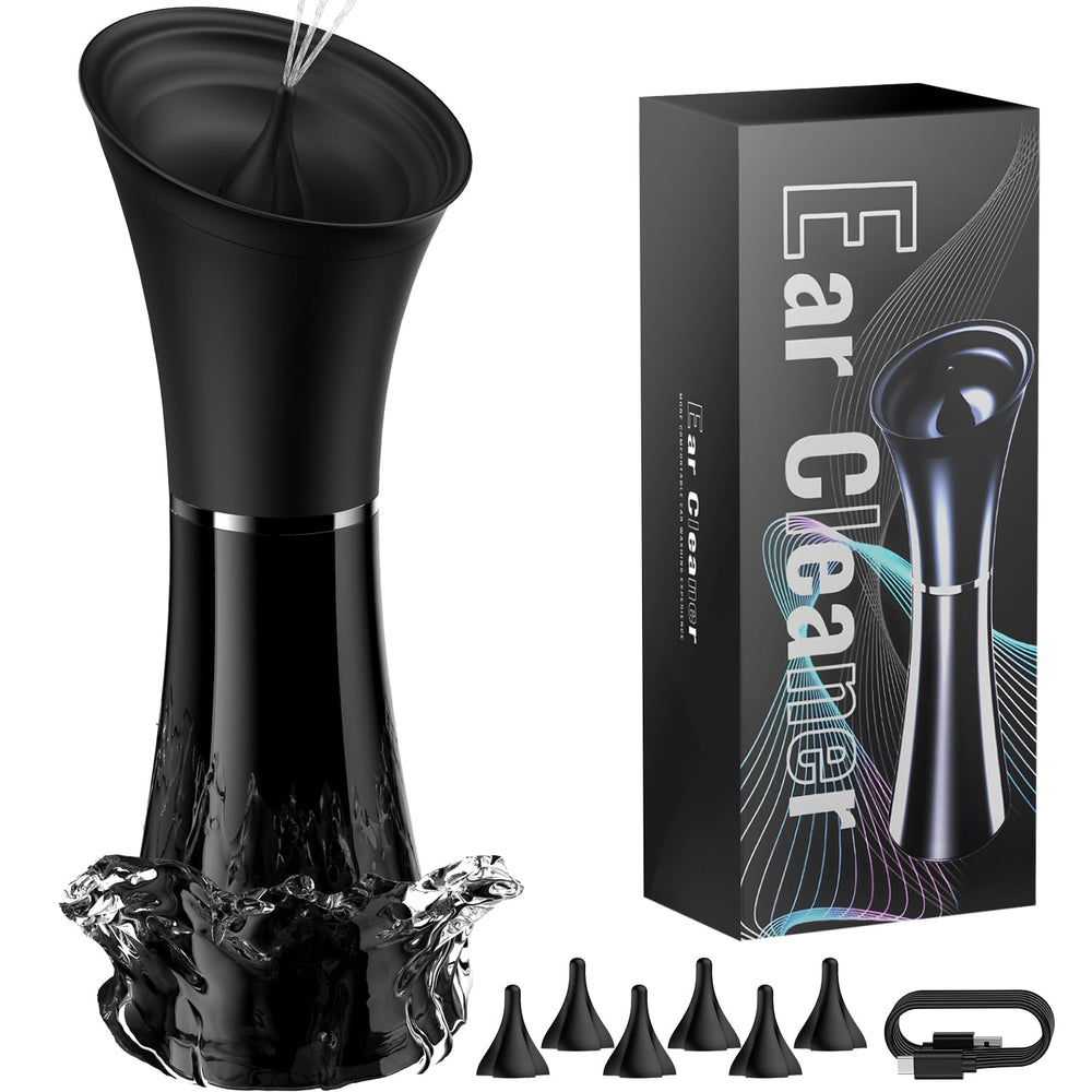 FlaoAito ear cleaner IPX7 waterproof design for safe use in damp environments.