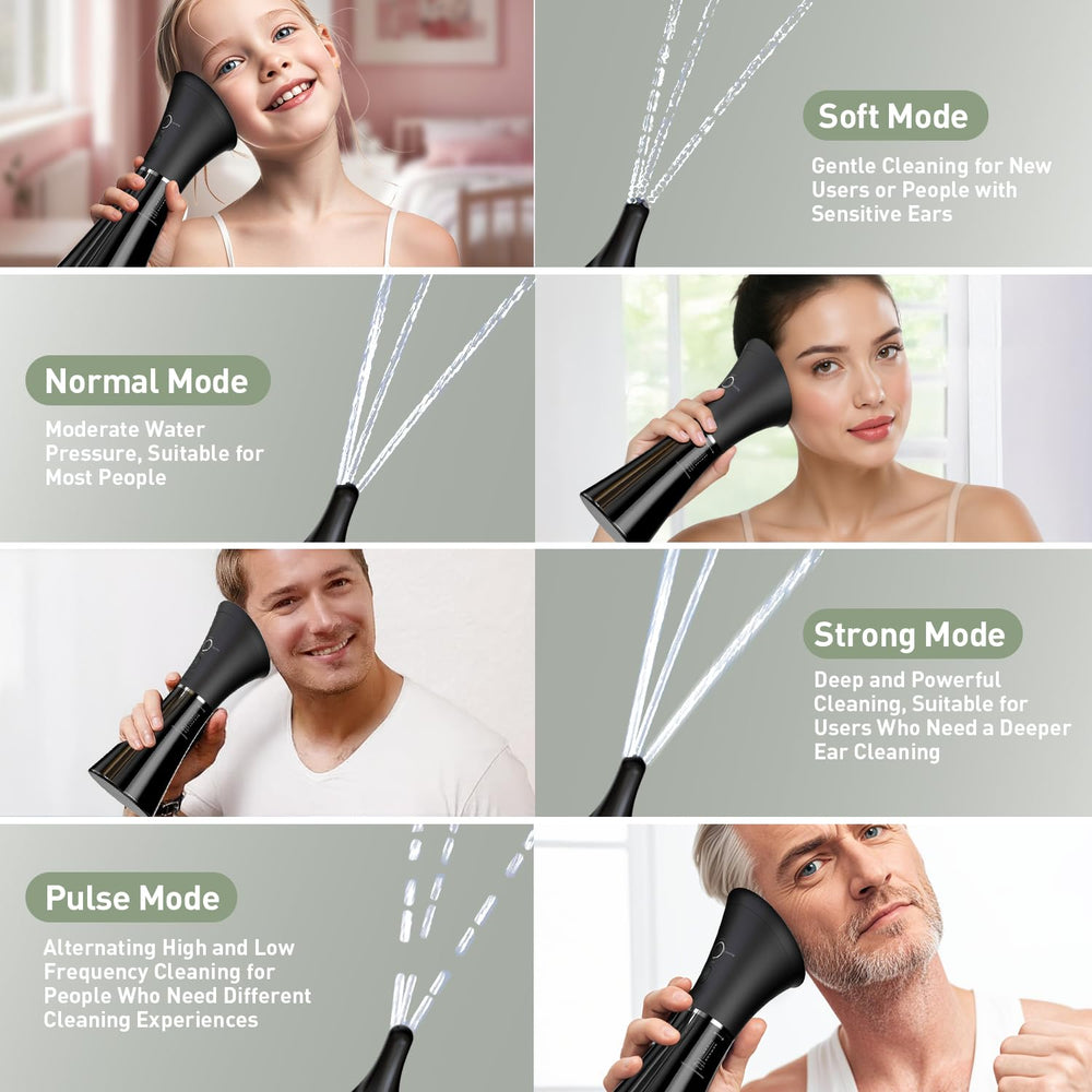 FlaoAito six-tips set gives versatile options for ear care.