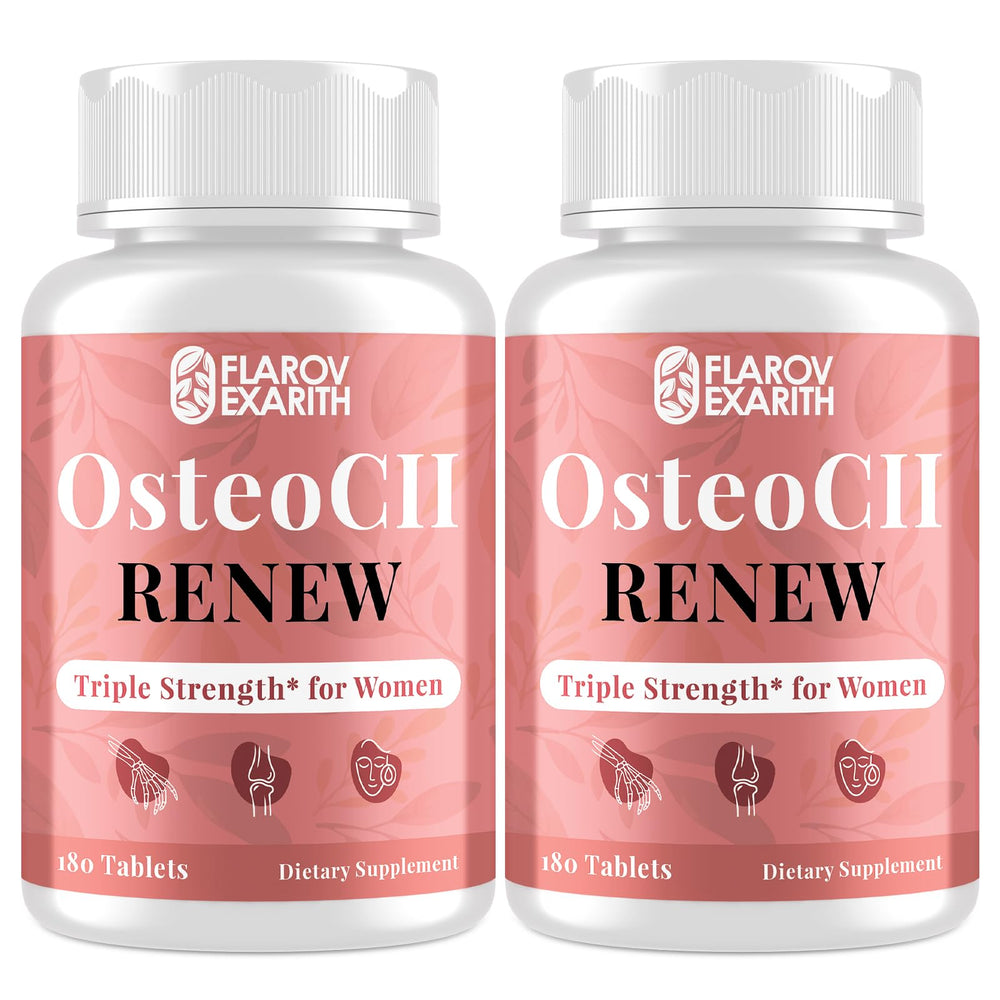 Flarovexarith OsteoCII Renew bottle for daily joint comfort and mobility.