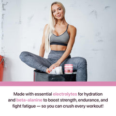 Flat Tummy women exercising with pre-workout for sustained endurance.