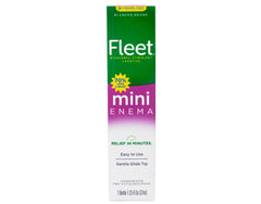 Fleet Bisacodyl Enema bottle 125ml showing compact packaging for easy storage