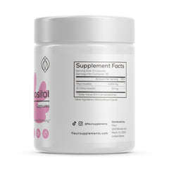Fleur product shot on white counter conveys premium daily wellness routine