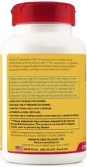Flexcin 120-capsule bottle signals a 30-day supply