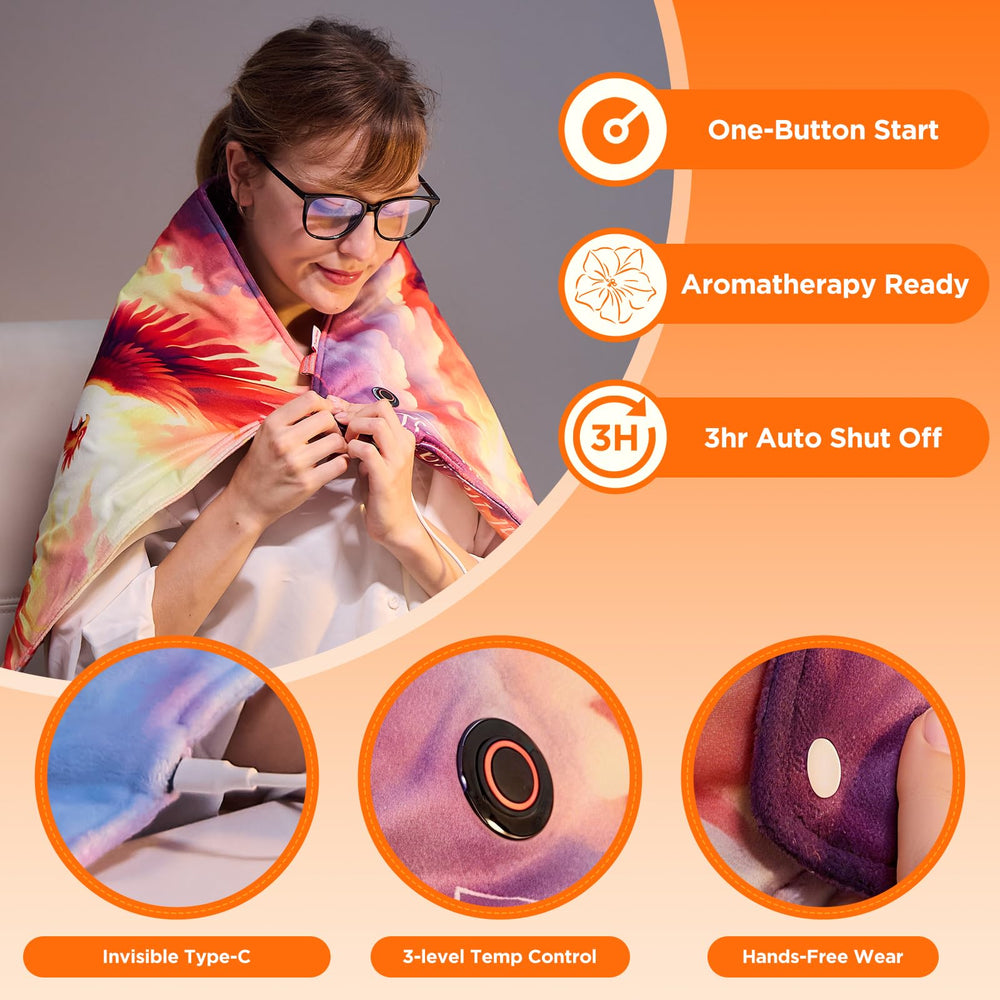 FlexTherm aromatherapy-infused surface releasing subtle scent during use
