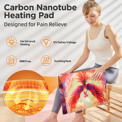 FlexTherm carbon nanotube close-up highlighting even heat distribution