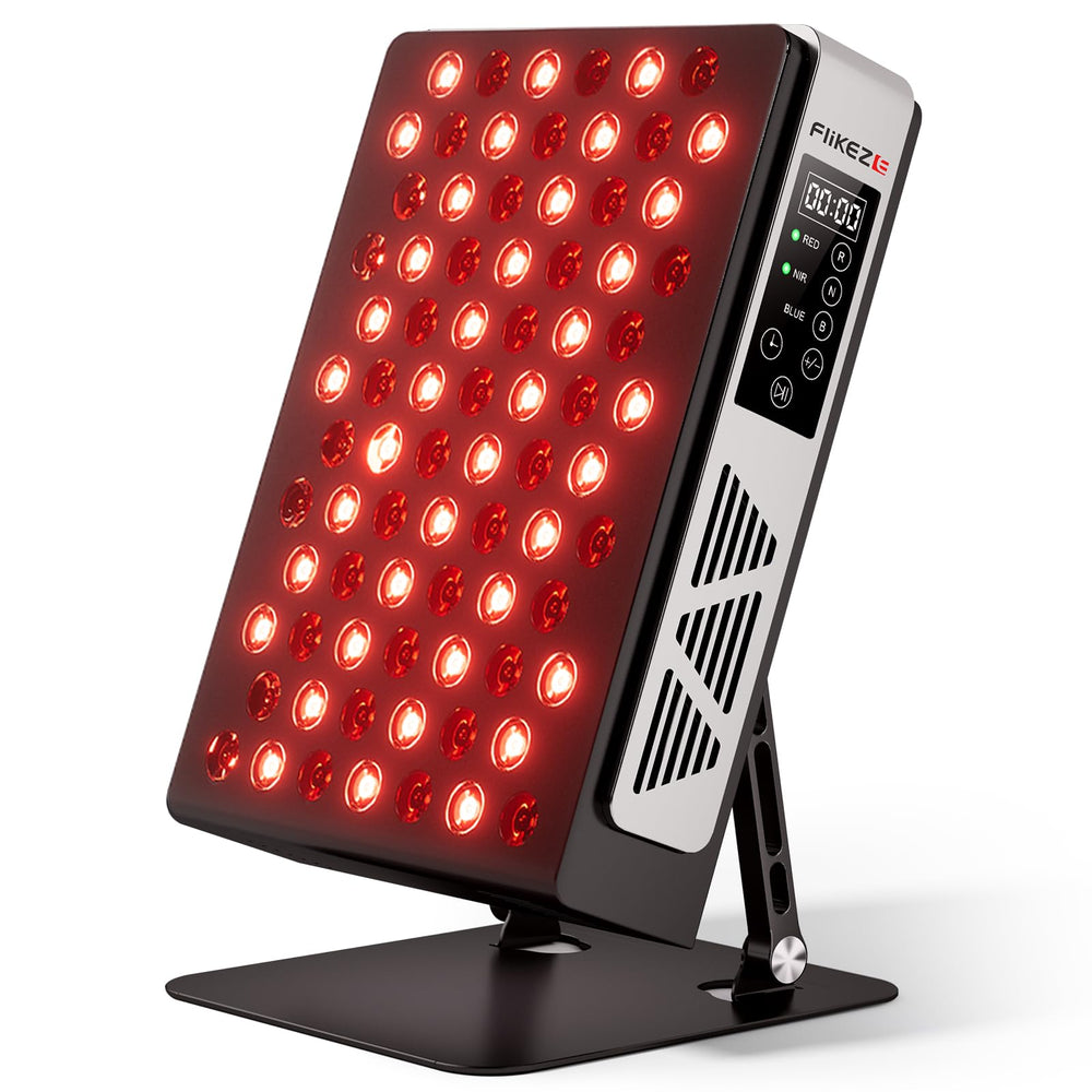 FliKEZE Elite red light panel front view for home therapy sessions