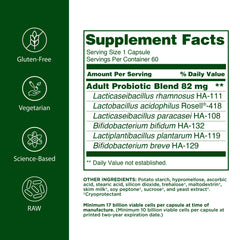 Close-up of Flora probiotic capsules for daily digestion benefits