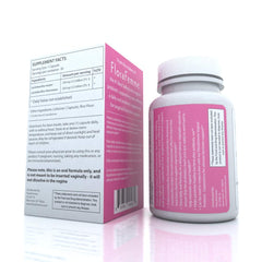 FLORAFEMME packaging label close up highlights the high potency formula