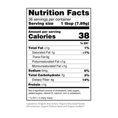Florasophy Daily Fix Sunfiber content a gentle low-FODMAP fiber option.