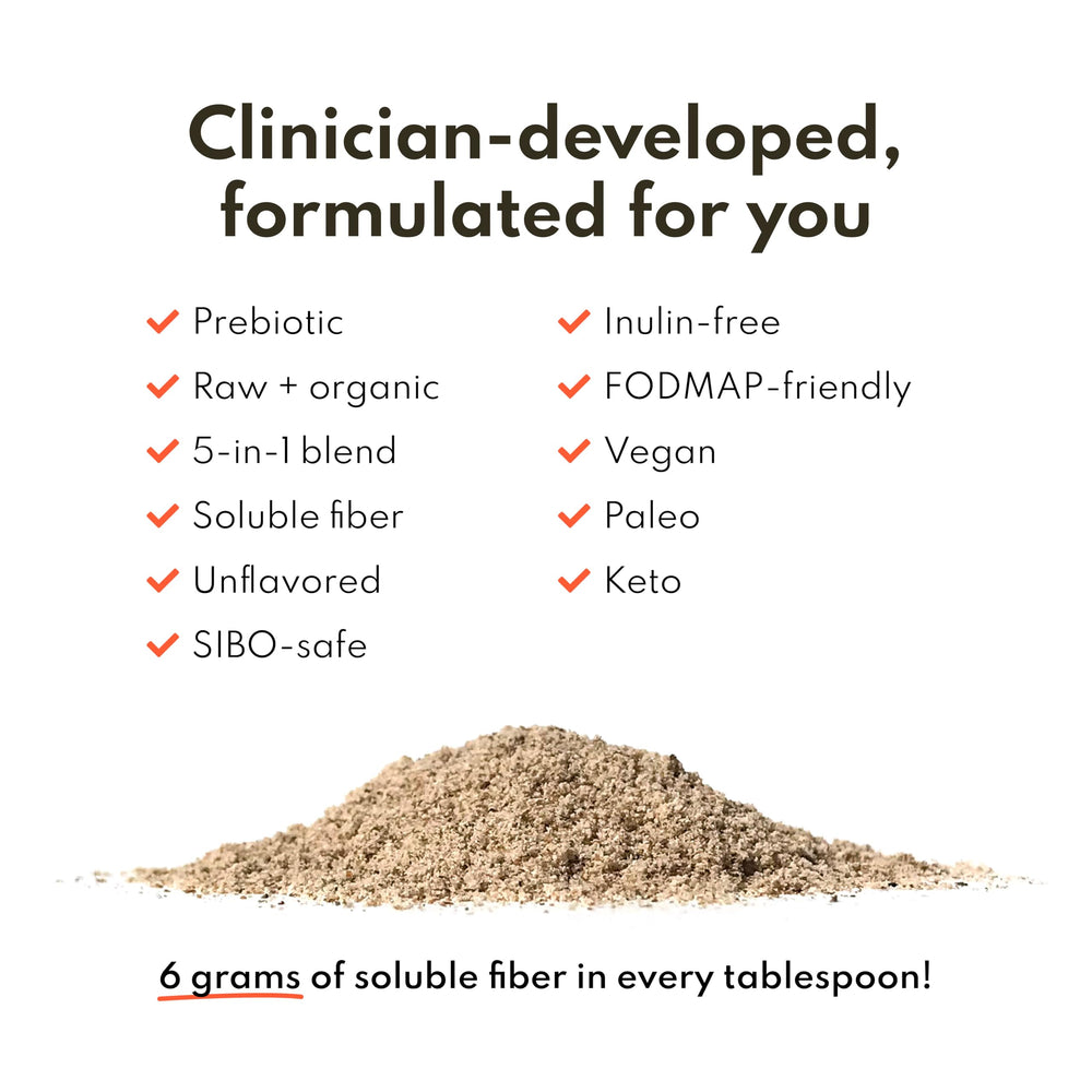Florasophy Firm Up gluten-free label signals a suitable option for sensitive diets.