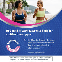 Florastor L-Theanine capsules highlighting mind-body wellness and stress relief potential.