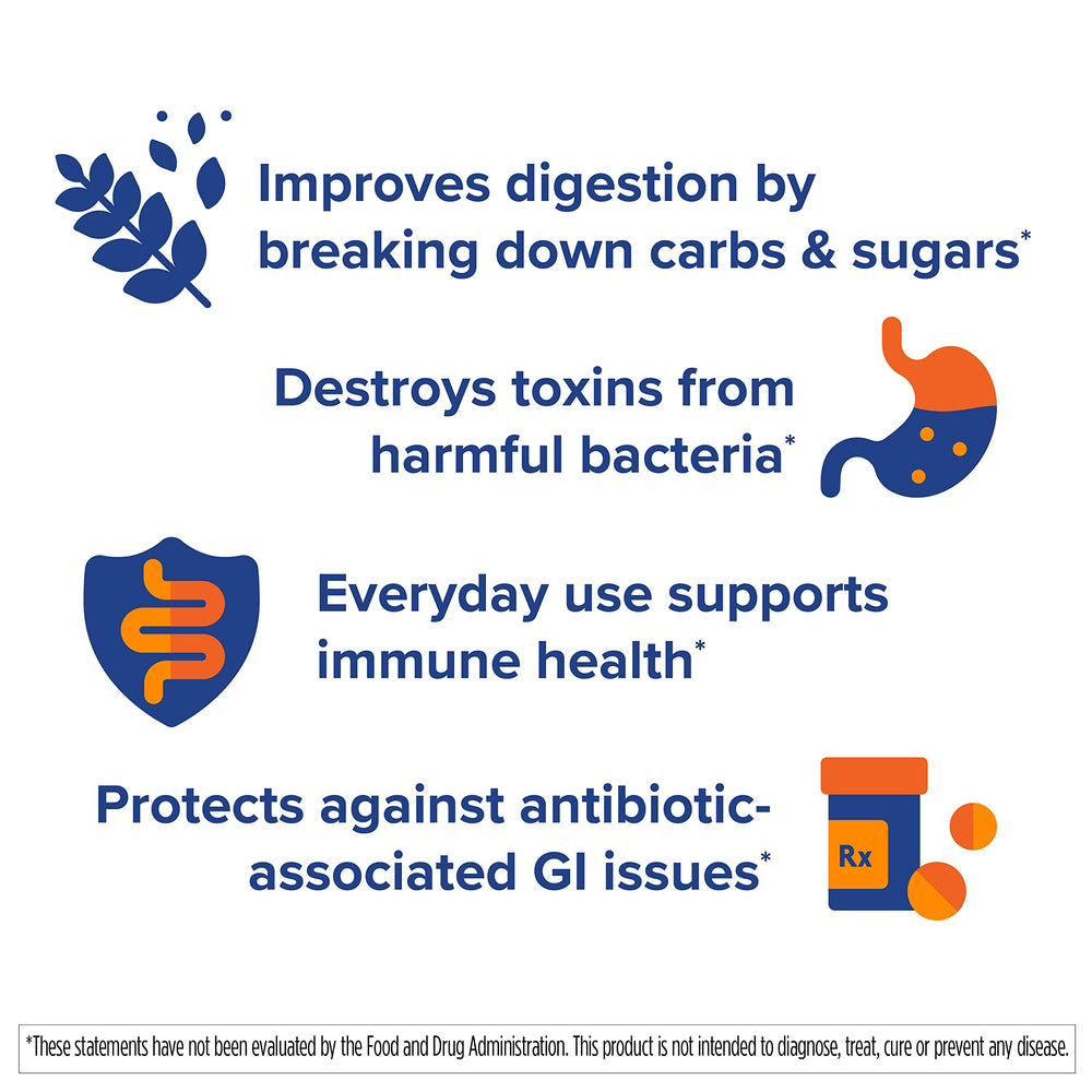 Florastor Select gluten-free and non-GMO branding emphasizing allergy-conscious ingredients.