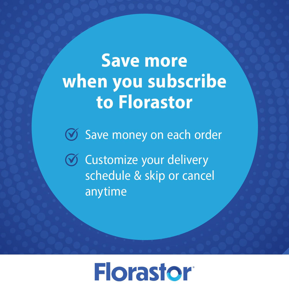 Florastor travel-friendly pack illustrates convenient on-the-go digestive care.