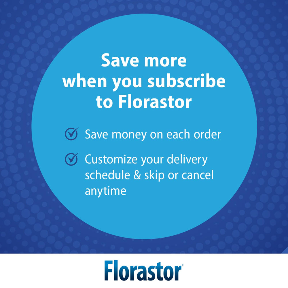 Florastor travel-pack image highlights portable digestion support for on-the-go lifestyles.