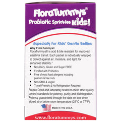 FloraTummys Probiotic Sprinkles in a sippy cup for daily use.