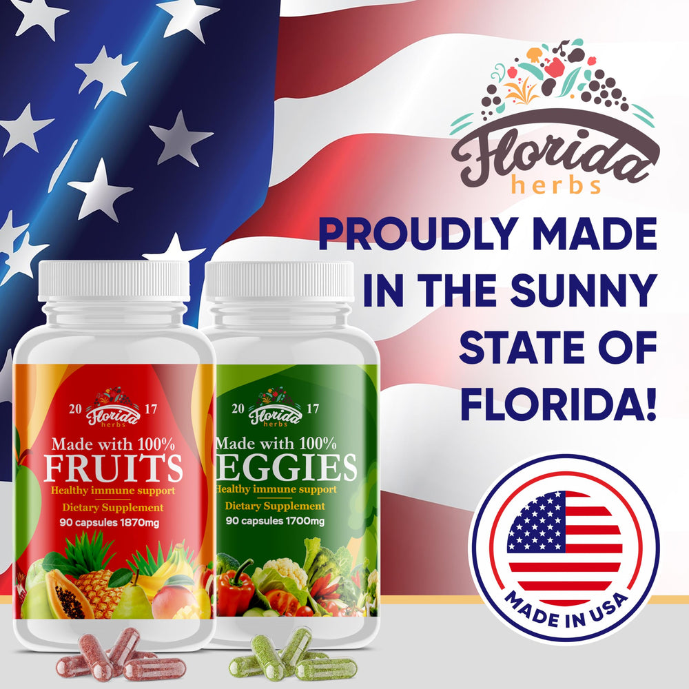 Florida Herbs Fruits & Veggies 2-pack offers extended convenience for daily use