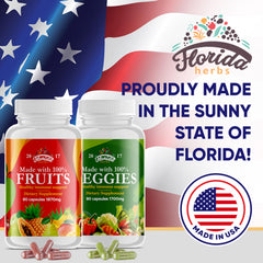 Florida Herbs Fruits & Veggies 2-pack offers extended convenience for daily use