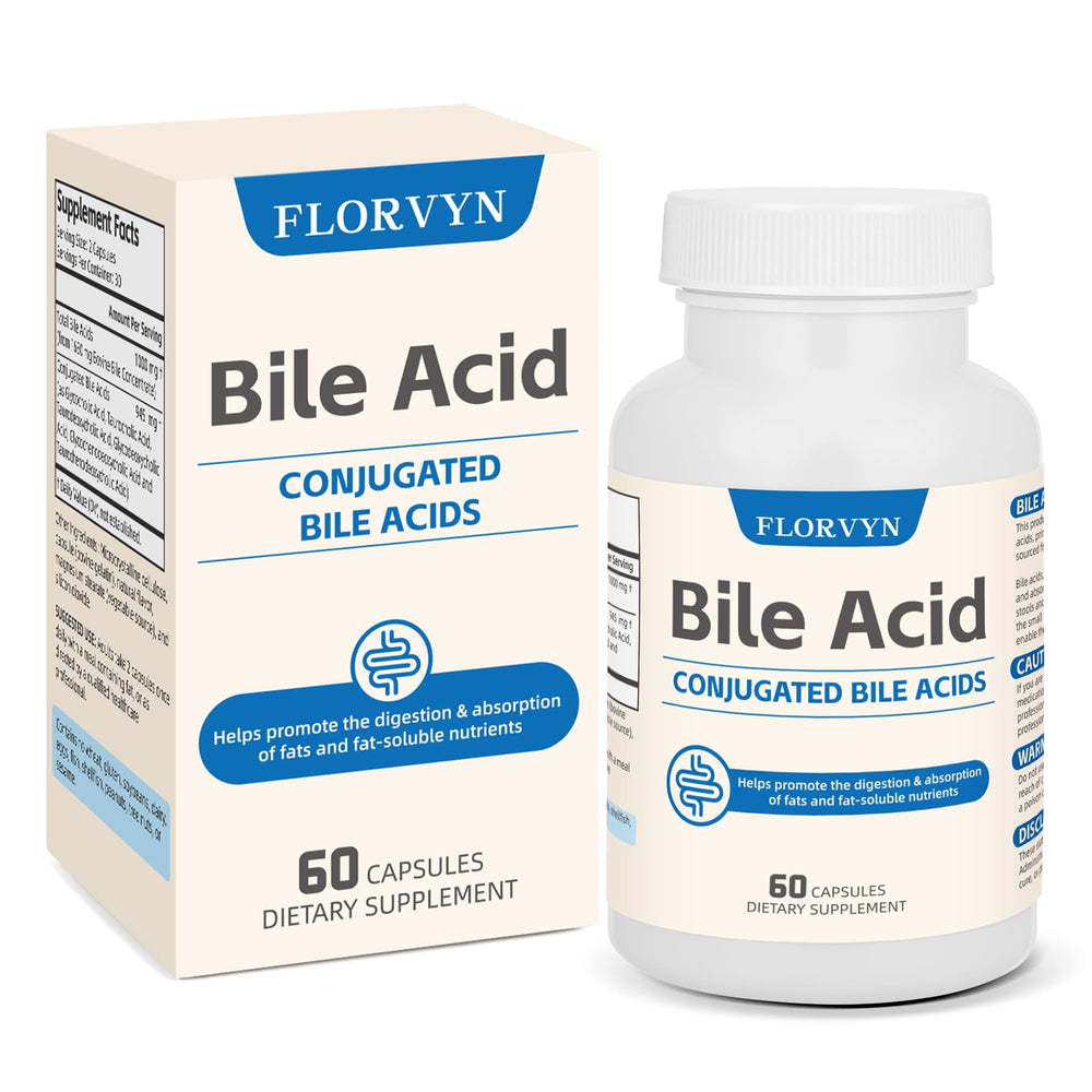 Florvyn Conjugated Bile Acid Supplement overview shot highlighting consistent daily nourishment