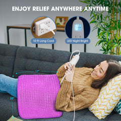 FluffyWarmth LED controller with a 10 ft cord for easy nighttime use