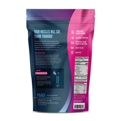 Fluid Recovery Mixed Berry shaker prepared for convenient recovery on the go.
