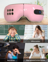 Fmlave foldable eye massager for travel and on-the-go eye care