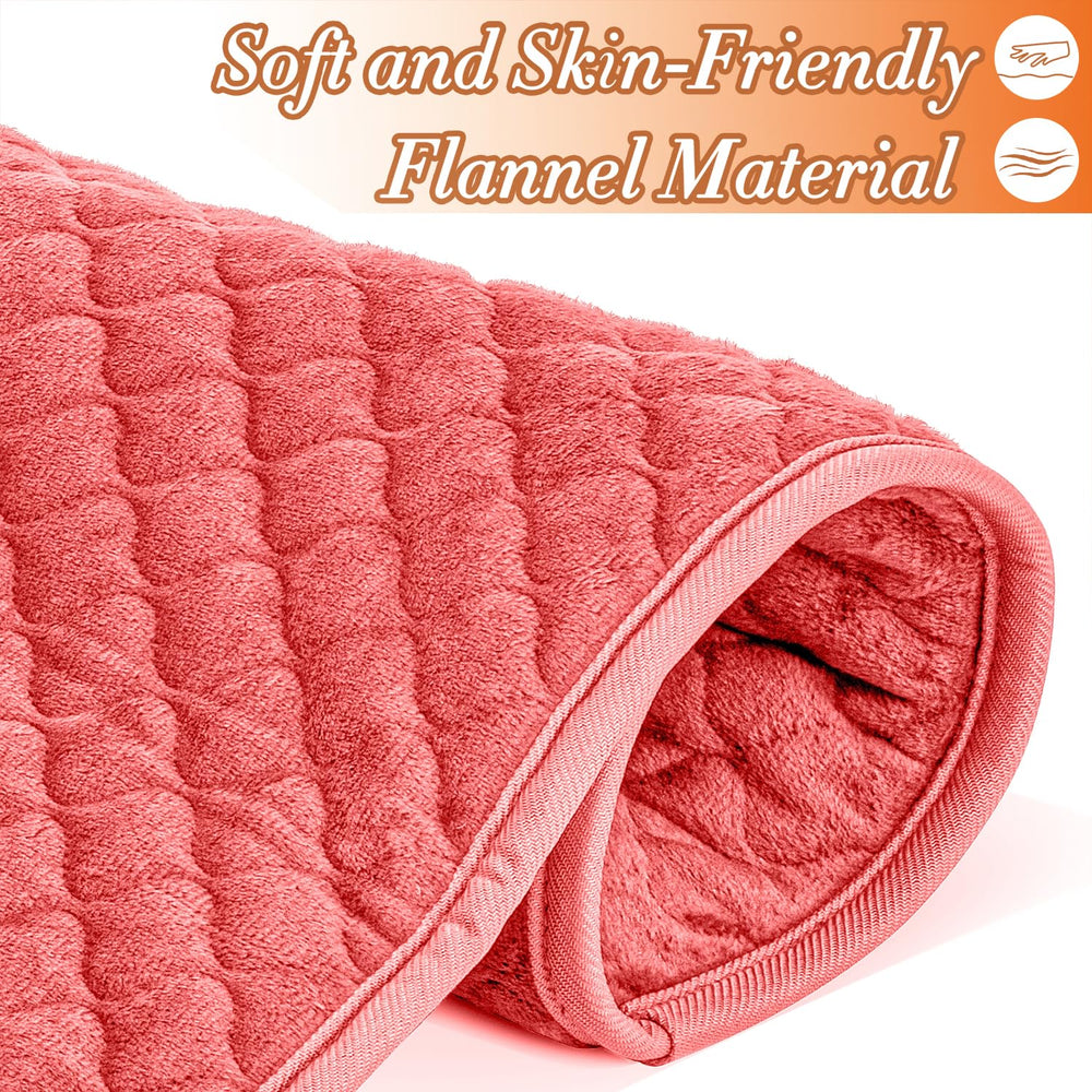 Focbeo heating pad soft plush material for comfort