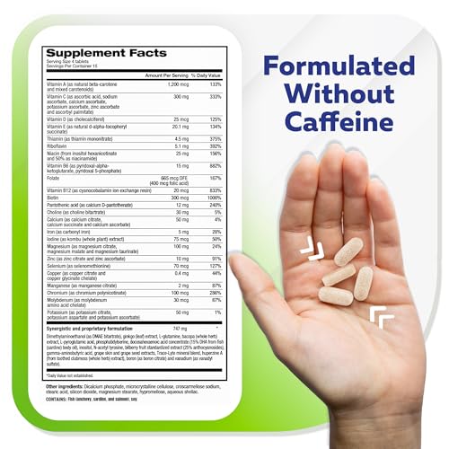 Capsules close-up from Focus Factor with bacopa and phosphatidylserine.