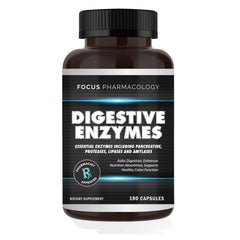 Focus Pharmacology 3-month supply packaging for ongoing enzyme support